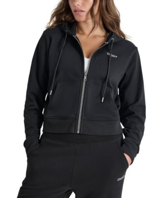 DKNY - Women's Studded-Logo Hoodie