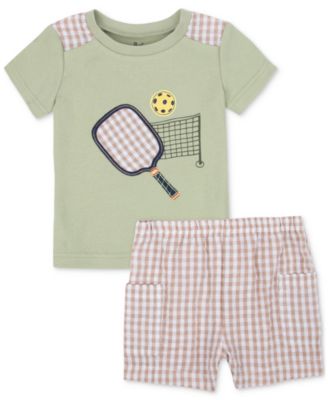 Baby Essentials - Baby Boys 2-Pc. Pickleball T-Shirt & Shorts Set