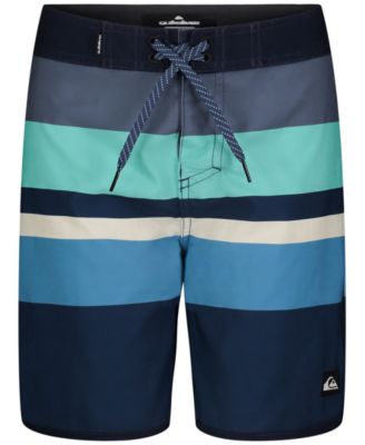 Quiksilver - Big Boys Striped Water-Repellent Board Shorts