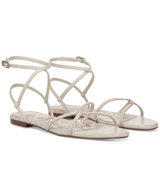 Sam Edelman - Women's Ellina Ankle-Strap Flat Sandals
