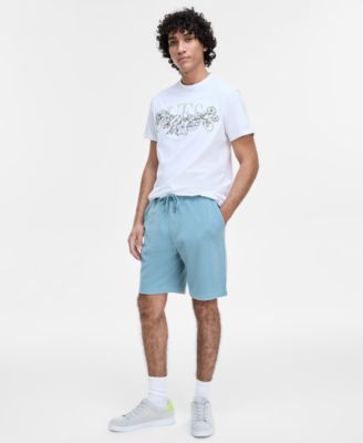 GUESS - Men's Baron Textured Knit Shorts