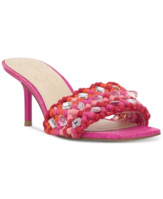 Jessica Simpson - Women's Cameleah Embellished Woven Dress Sandals