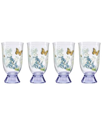 Lenox - Butterfly Meadow Herbs Tall Tumblers, Set of 4
