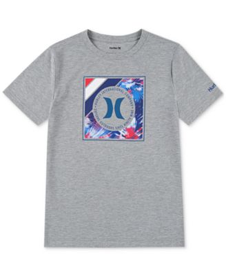 Hurley - Big Boy Illuminate Logo Graphic T-Shirt