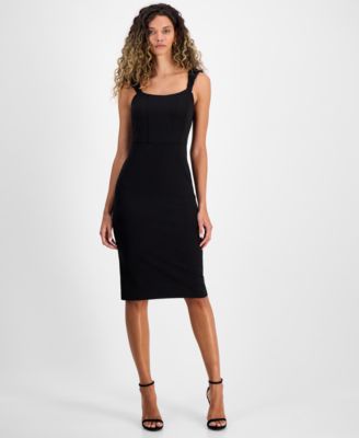 RACHEL Rachel Roy - Women's Calysta Scoop-Neck Sheath Dress