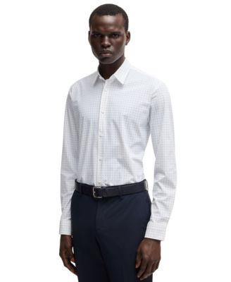 Hugo Boss - Men's Stretch Jersey Slim-Fit Dress Shirt