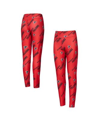 Concepts Sport - Women's  Red Atlanta Falcons Breakthrough Allover Print Knit Sleep Leggings