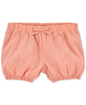 Carter's - Toddler Girls Pull-On Striped Woven Shorts