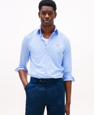 Tommy Hilfiger - Men's Regular-Fit Gingham Performance Shirt