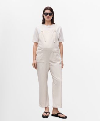 MANGO - Women's Maternity Denim Dungarees