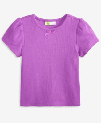 Epic Threads - Toddler Girls Ribbed Short-Sleeve Tee