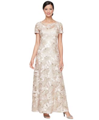 Alex Evenings - Petite Embellished Lace Gown