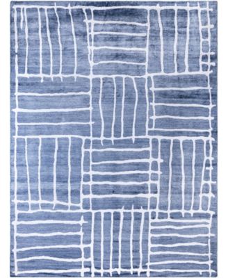 ADORN HAND WOVEN RUGS - Indo Modern M8059 9'1"x12'3" Area Rug