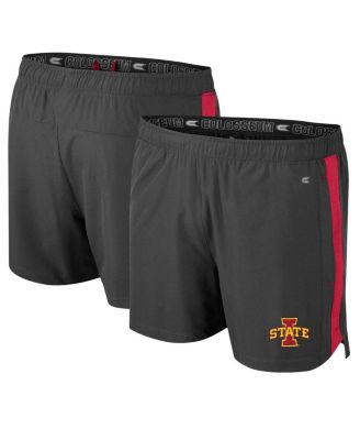 Colosseum - Men's Charcoal Iowa State Cyclones Langmore Shorts