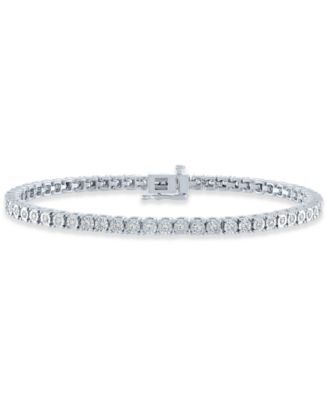 Macy's - Diamond Tennis Bracelet (1 ct. t.w.)