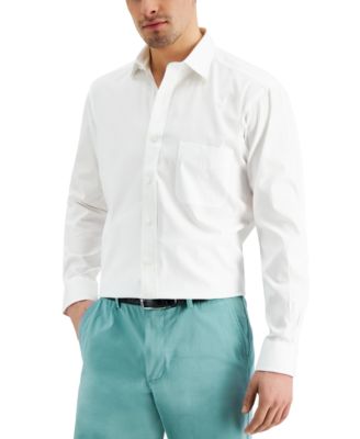 Club Room - Men's Classic/Regular Pinpoint Dress Shirt