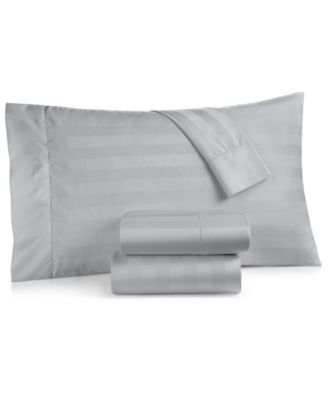 Charter Club - Stripe Cotton 550-Thread Count 4-Pc. King Sheet Set