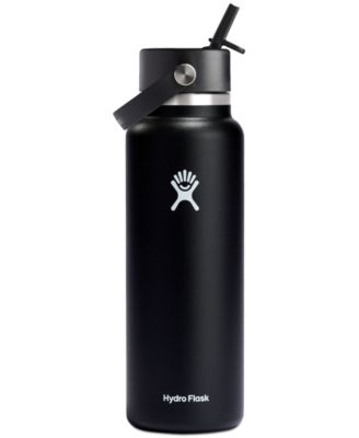 Hydro Flask - 40-Oz Wide-Mouth Flex Straw Stainless Steel Bottle