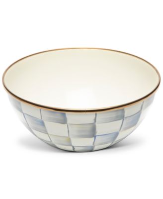 MacKenzie-Childs - Sterling Check Small Everyday Bowl
