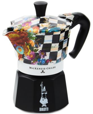 MacKenzie-Childs - Courtly Flower Market 3-Cup Moka Coffee Pot