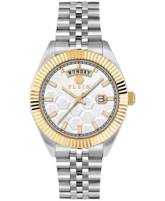 Philipp Plein - Men's Date Superlative Stainless Steel Bracelet Watch 42mm