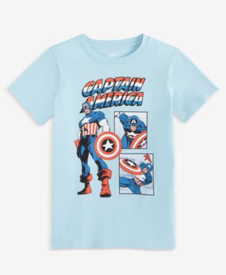 Epic Threads - Little & Big Boys Captain America Graphic Short-Sleeve T-Shirt