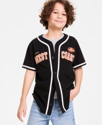 Epic Threads - Little & Big Boys Cotton West Coast Baseball Jersey Shirt