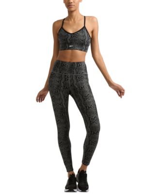 Reebok - Women's ID Train Snake-Print Racerback Bra