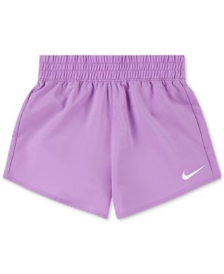 Nike - Little Girls Dri-FIT Rush Woven Logo Shorts