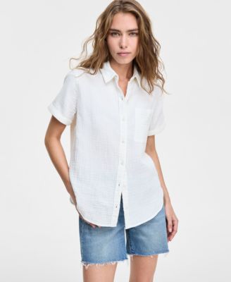 Levi's - Women's Darlene Short-Sleeve Utility Shirt