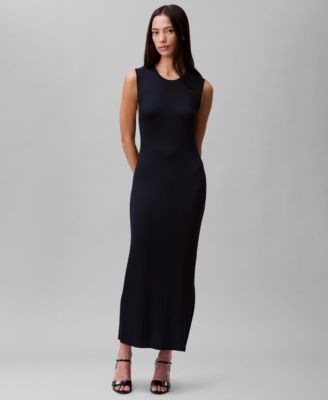 Calvin Klein - Women's Ribbed Maxi Dress