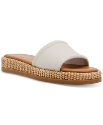 Steve Madden - Women's Boardwalk Espadrille Slide Sandals