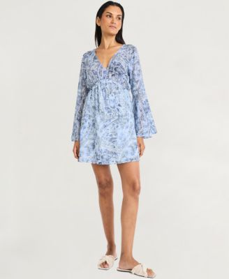 The Good Journey - Women's Cotton Printed Fit & Flare Dress