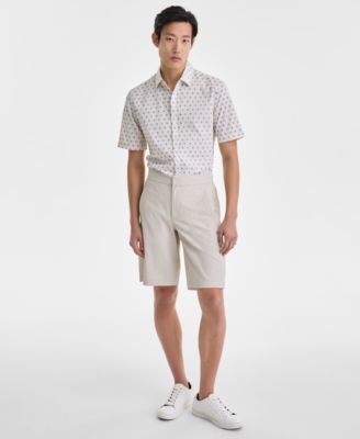 Alfani - Men's Modern Puckered 11" Shorts