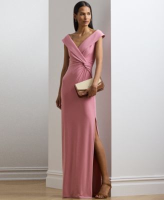 Lauren Ralph Lauren - Women's Jersey Off-the-Shoulder Gown