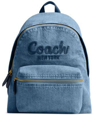 COACH - Denim Cargo Medium Backpack