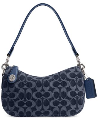 COACH - Small Swinger Bag in Signature Denim