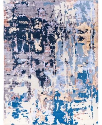 ADORN HAND WOVEN RUGS - Indo Modern M7534 9'2"x12'2" Area Rug