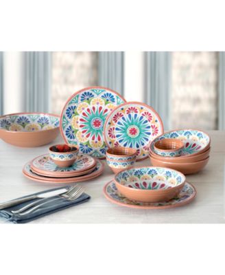 Abode Homewares - Rio Medallion Mixing Bowls with Lids, Set of 5