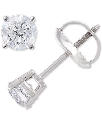 Macy's - Diamond Stud Earrings (1/4-2 ct. t.w.) in 14k Gold