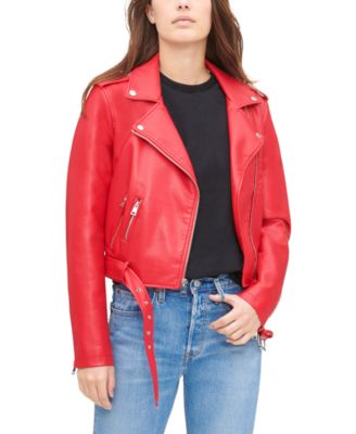 Levi's - Faux-Leather Moto Jacket