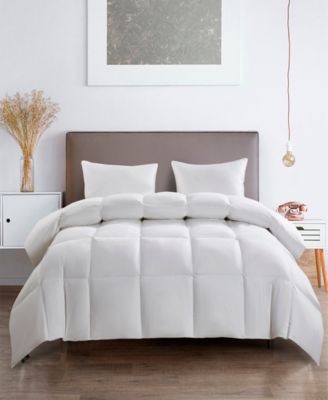 Serta - Extra Warm White Goose Feather And Down Fiber Comforter King