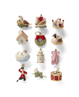 Lenox - Twelve Days of Christmas 12-Piece Ornament Set