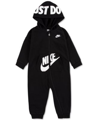 Nike - Baby Boys Full-Zip Logo Coverall