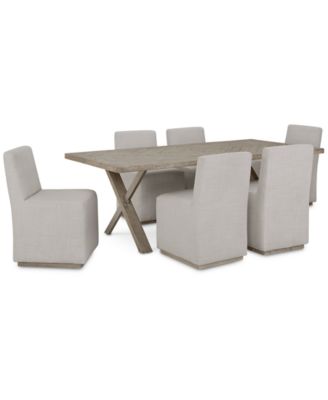 Bernhardt - Highland Park 7pc Dining Set (Table & 6 Side Chairs)