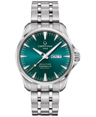 Certina - Men's Swiss Automatic DS Action Stainless Steel Bracelet Watch 41mm