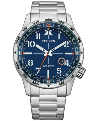 Citizen - Men's Weekender Stainless Steel Bracelet Watch 43mm