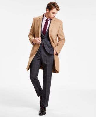 Michael Kors - Men's Classic Fit Single-Breasted Overcoat