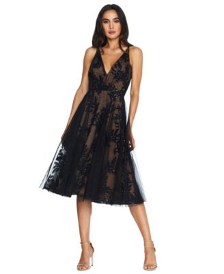 Dress the Population - Women's Sequin and Tulle Dress