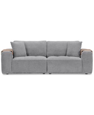 Furniture - Nycolle 2-Pc. Fabric Sectional Sofa